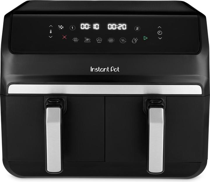 Image du produit Instant Pot Instant - Airfryer - 8L Vortex Dual Drawer EU, Stainless Steel / Black - 140-3150-01-EU (Prise UE)
