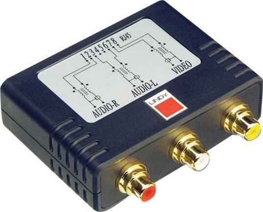 Produktbild Lindy Audio Video Extender für Composite Video und Stereo (CAT Extender)