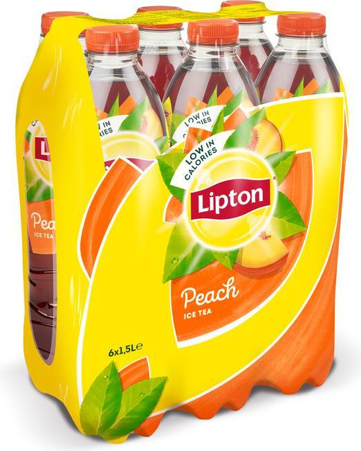 Produktbild Lipton Ice Tea Peach 1.5L PET (6 x 150 cl)