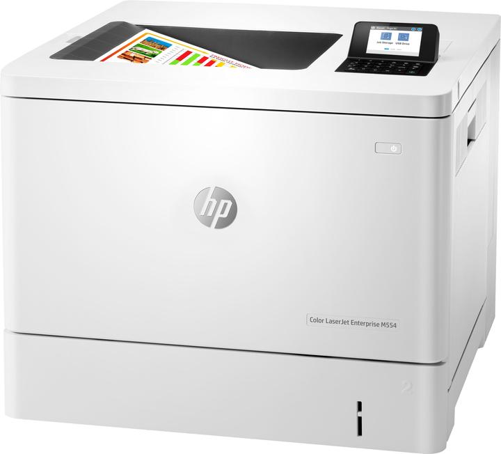 Actual product image HP Color LaserJet Enterprise M554dn (Laser, Colour)