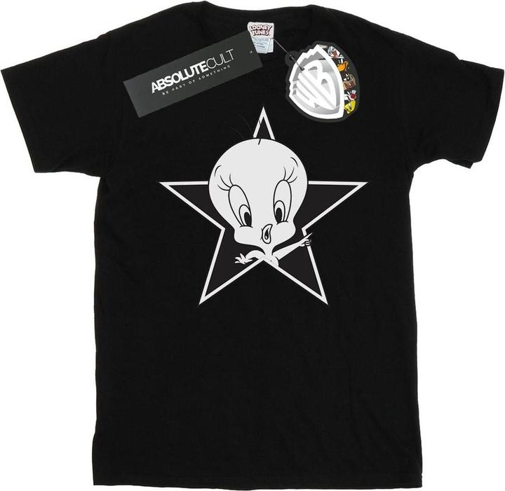 Looney Tunes Tweety Pie Mono Star TShirt (M)