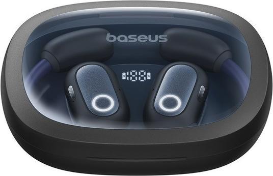 Produktbild Baseus Eli Fit Open- Ear Headset Drahtlose Konnektivität/Musik USB Typ-C Bluetooth Schwarz (7.50 h, Kabellos)