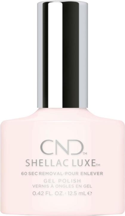 Produktbild CND Shellac Luxe - Color Coat Satin Slippers (Rosa, Nude, UV-Gel Lack)