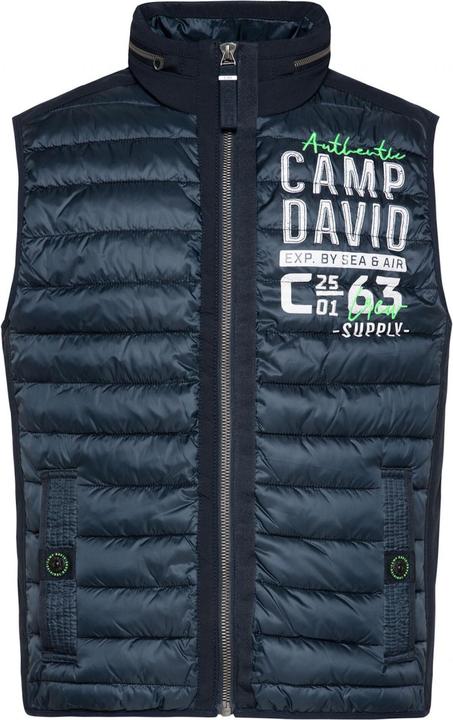 Camp David Weste Jackets CAD Blue HW 22 Steppweste (XXL)