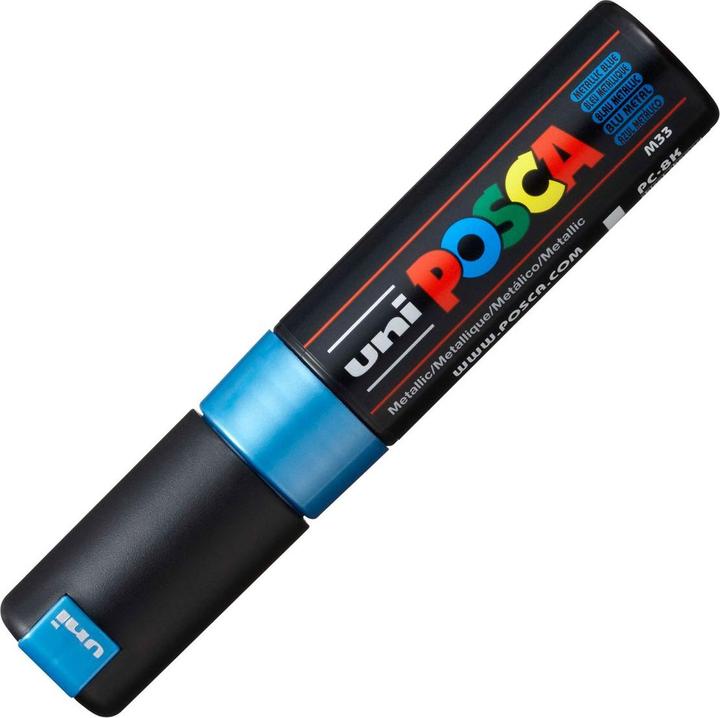 Produktbild Posca Marker PC-8K Keilspitze (Blau, 8 mm, 1 x)