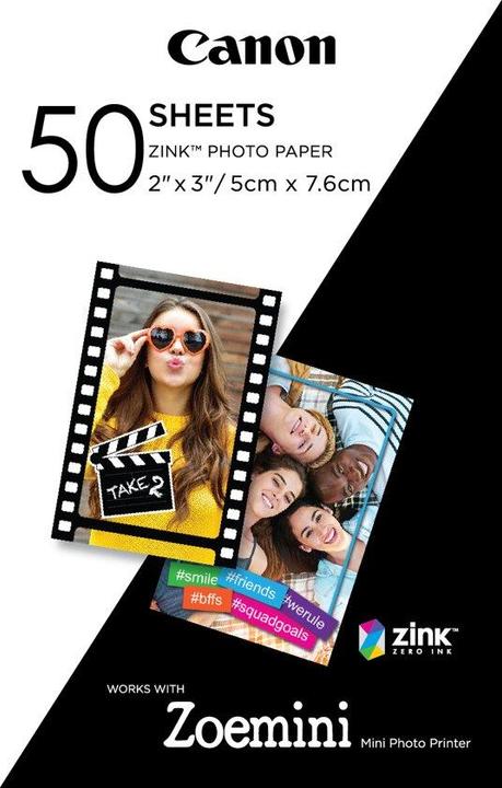 Produktbild Canon Zink ZP-2030 (Foto (5x7.6cm), 50 x)