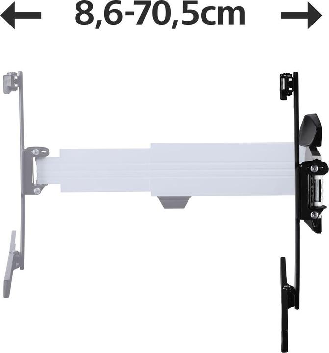 Actual product image Hama Fullmotion (Wall, 65", 40 kg)