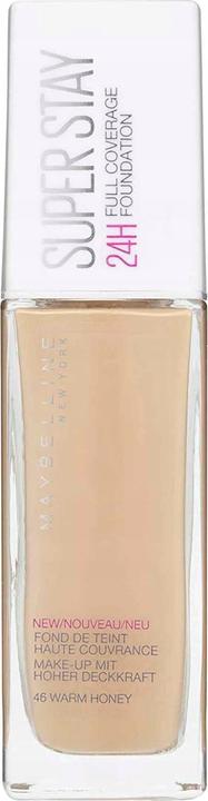 Maybelline New York Superstay 24 Hour Longlasting Foundation Lightweight Feel Water and Transfer Resistant 30ml Shade