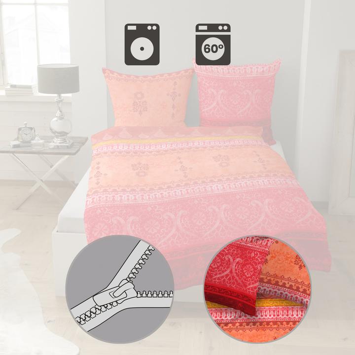 Image du produit Casatex Indi (Set de linge de lit, 80 x 80 cm, 155 x 220 cm)