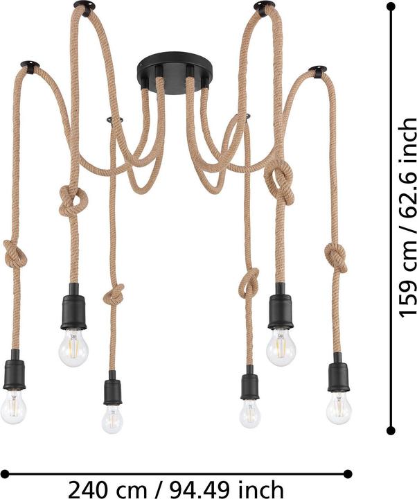 Actual product image EGLO Rampside (E27)