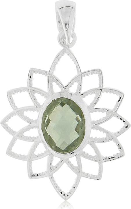 Leyda Anhänger Blüte (Silber 925, Stein)