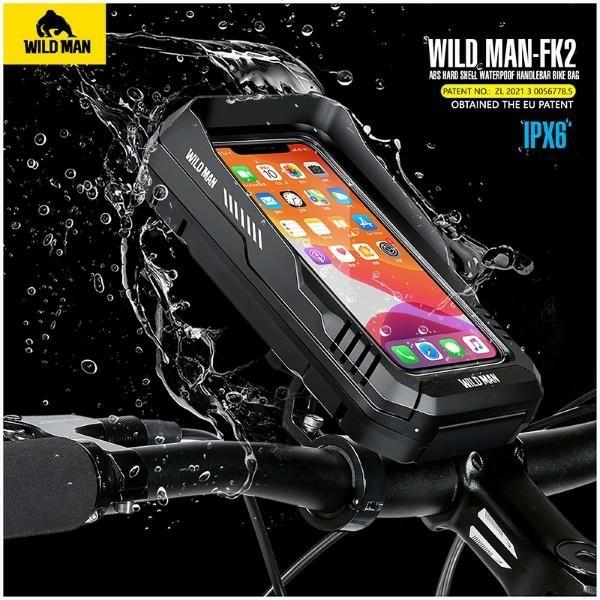 Actual product image Wildman Etui/uchwyt na rower FK2 sakwa na ramę czarna/black (Luggage carrier bag)
