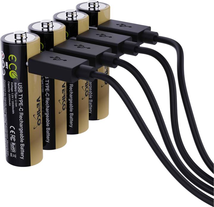 Produktbild Verico LoopEnergy Pro (4 Stk., AA, 2220 mAh)