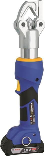 Klauke KLA EKM60IDCFB Mini+ Identcrimp Klapp-Kopf Next Gen. 10-240qmm Bosch Akku