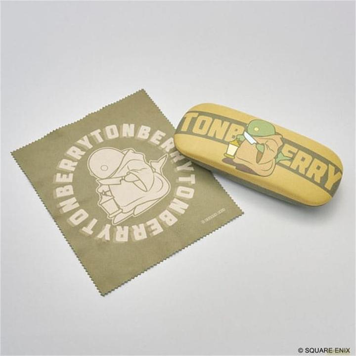 Actual product image Square Enix Final Fantasy Series glasses case Tonberry