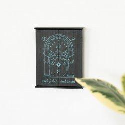 Actual product image Grupo Erik LE SEIGNEUR DES ANNEAUX - Portes de Durin -Support Mural pour Clés GID