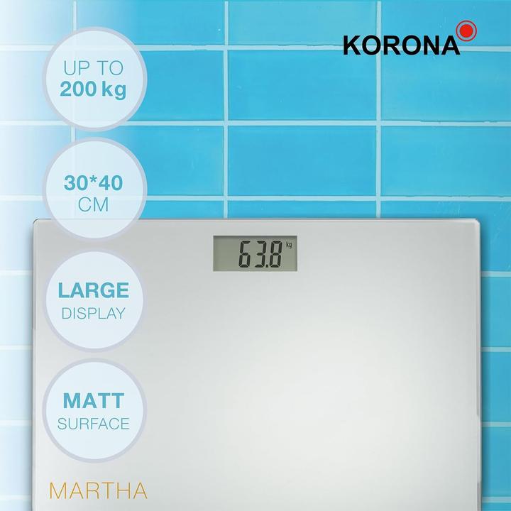 Immagine prodotto Korona KOR Peron bilancia Martha XXL (200 kg)