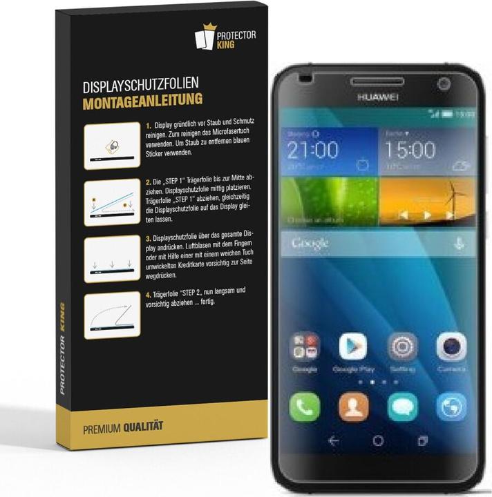 Produktbild Protectorking 4x Panzerfolie Anti-Shock HD Klar (4 Stück, LG G7)