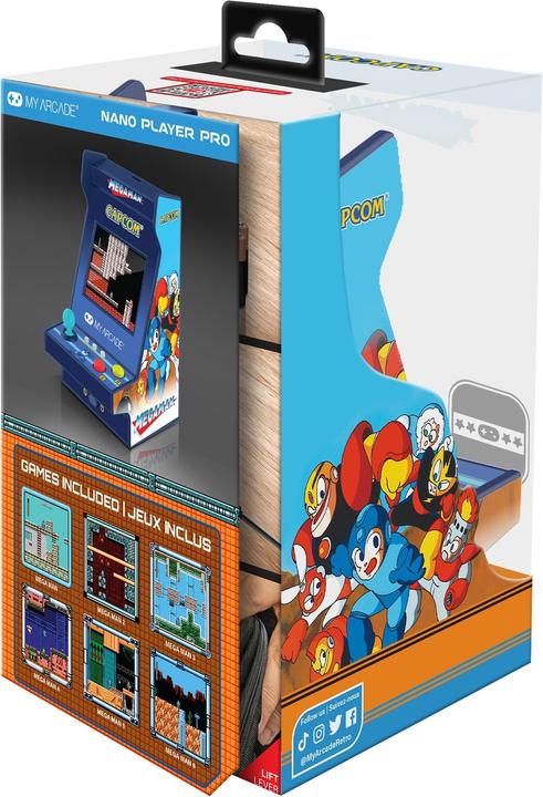Produktbild MyArcade My Arcade Mega Man Nano Player Pro Portable Retro Arcade (6 GAMES IN 1)