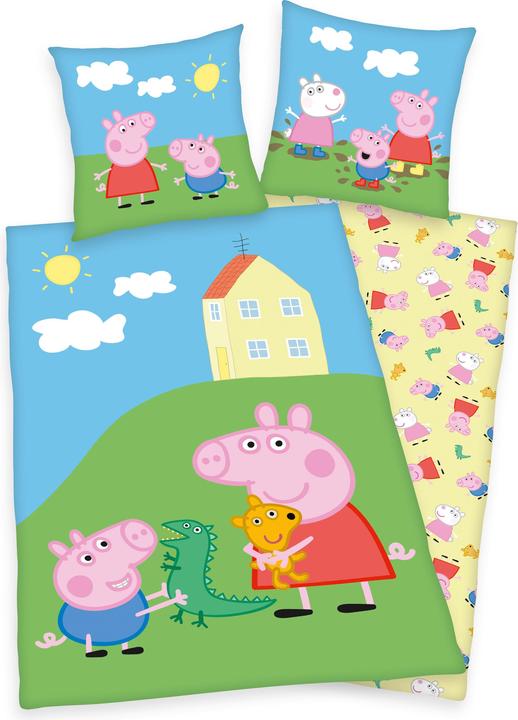 Image du produit Herding Parure de lit pour enfants Peppa Pig