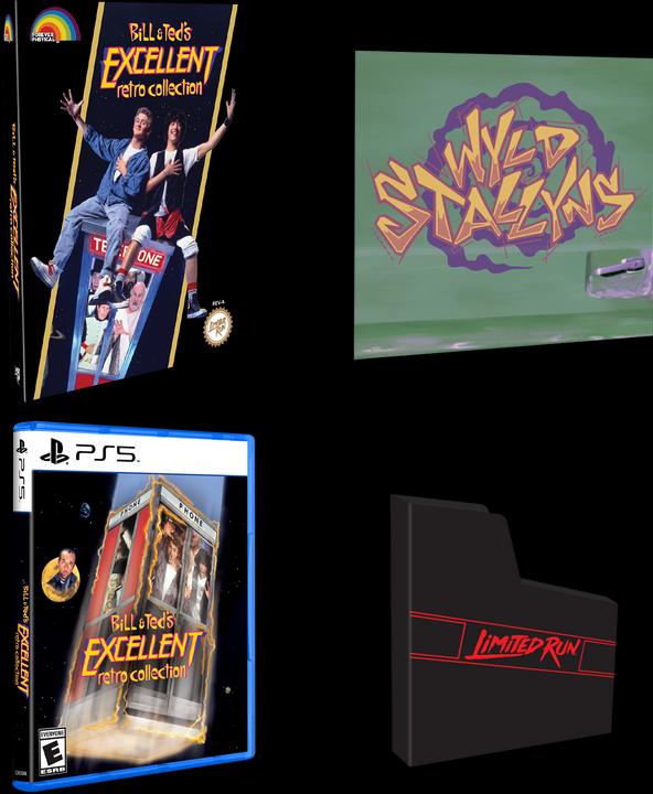 Actual product image Limited Run Bill & Ted's Excellent Retro Collection - Collectors Edition () (Import) (PS5)