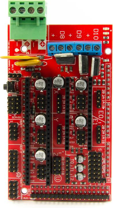 Produktbild Purecrea RAMPS 1.4 Steuerplatine Arduino Mega Shield für RepRap