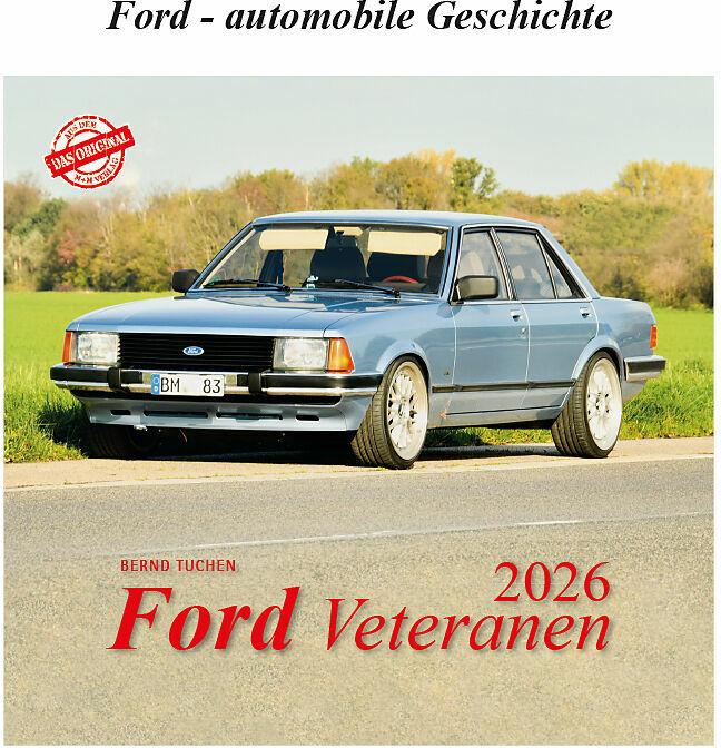 Produktbild Ford Veteranen 2026 (29 x 32 cm, Harter Einband, Deutsch)