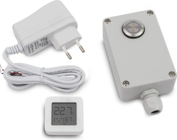 Immagine prodotto Elbro SwitchButler SMSB131BW con alimentatore e sensore di temperatura