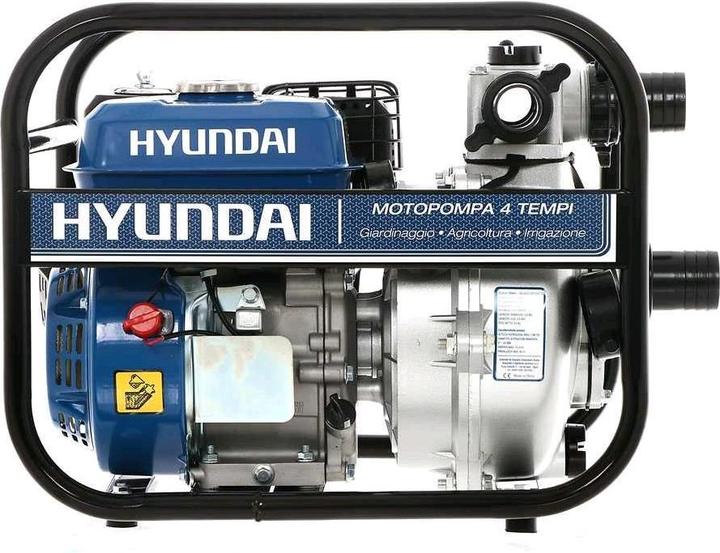 Produktbild Hyundai Selbstansaugende Benzinmotorpumpe mit 50mm (Schmutzwasserpumpe)