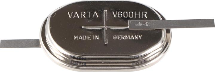 Image du produit Varta Batterie V600HR aufladbare NiMH Knopfzelle mit Lötfahne Z (1 pcs, 600 mAh, Piles rechargeables + chargeur)