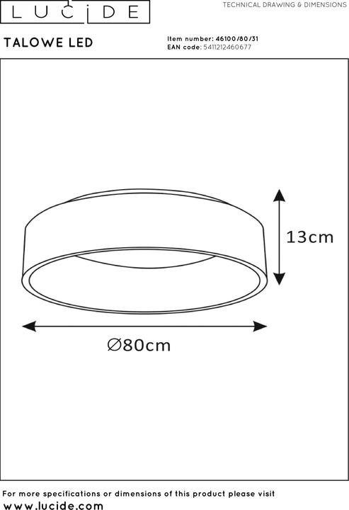Immagine prodotto Lucide Talowe (4800 lm)