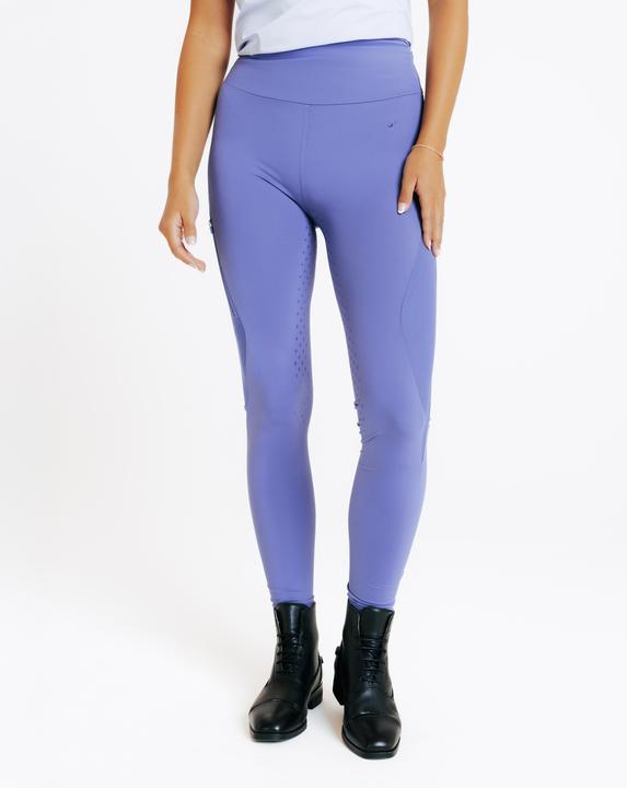 Fouganza Reitleggings Full Grip Light Damen blau