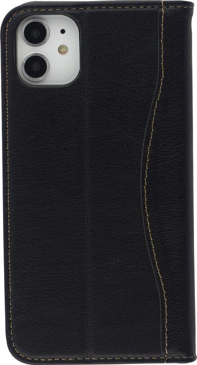 Actual product image Fierre Shann Fourre Flip cuir véritable (Apple iPhone 13 mini)