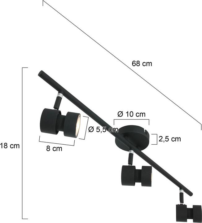 Produktbild Steinhauer Natasja LED (1440 lm, GU10)