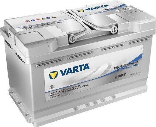 Varta Professional Dual Purpose AGM (12 V, 80 Ah, 800 A)