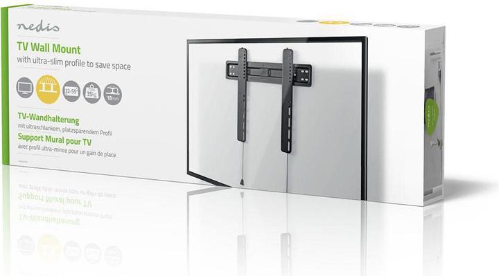 Immagine prodotto Nedis TVWM5030BK - 81,3 cm (32 pollici) - 139,7 cm (55 pollici) - 100 x 100 mm - 400 x 300 m (Muro, 55", 35 kg)