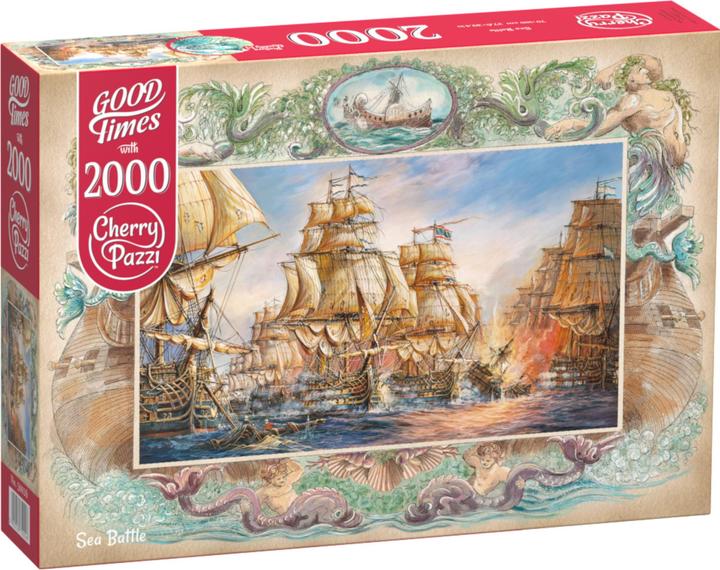 Actual product image Cherry Pazzi Puzzle sea battle 2000 pieces (2000 pieces)