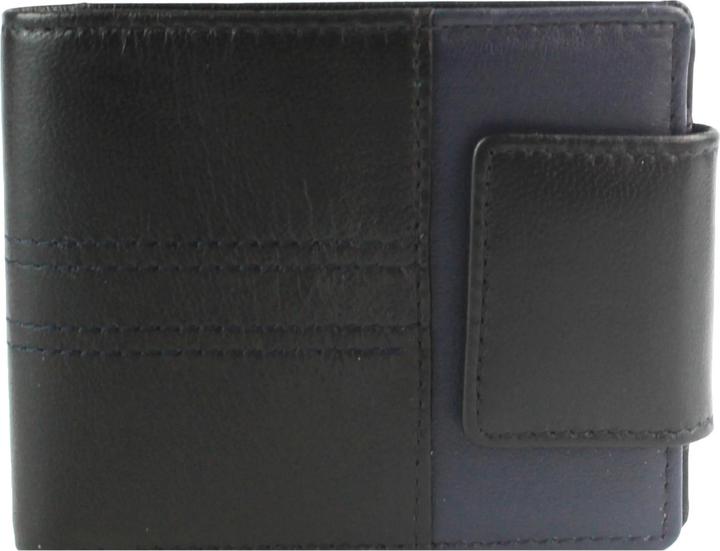 Eastern Counties Leather Scott Leder Brieftasche Kontrasteinsatz