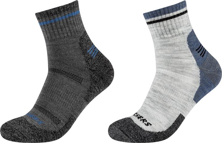 Immagine prodotto Skechers 2PPK Calzini da uomo in lana da trail SK42052-9300 - (43, 46)