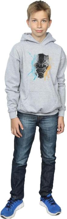 Produktbild Black Panther Splash Kapuzenpullover Jungen (140, 146)