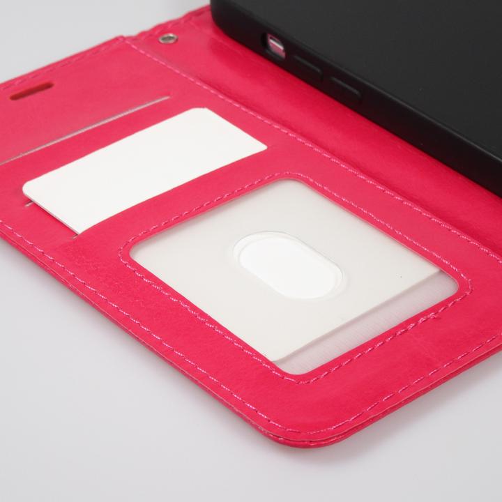 Produktbild PhoneLook Hülle Premium Flip Dunkelrosa (Apple iPhone 16 Pro)