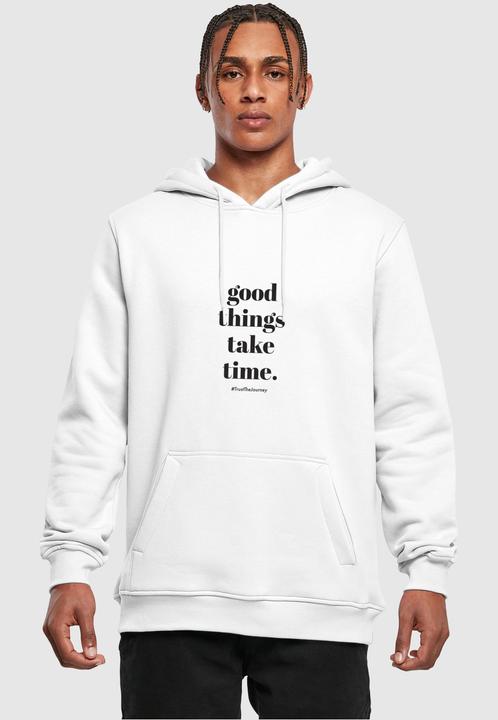 Immagine prodotto Merchcode Felpa con cappuccio Good Things Take Time - 112873 (4XL)