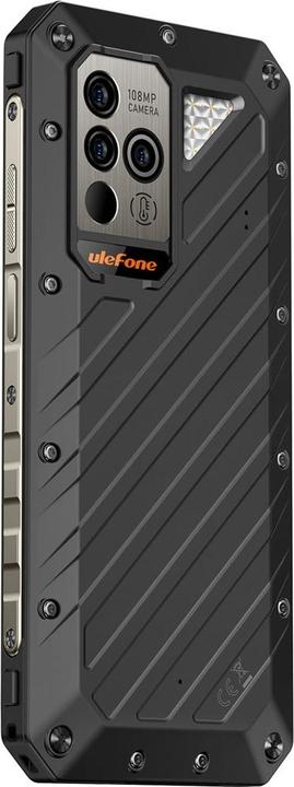 Produktbild Ulefone Smartphone Power Armor 18 Ultra 5G 12GB/512GB (schwarz) ohne Ladegerät (512 GB, Schwarz, 6.57", Dual SIM, 108 Mpx, 5G)