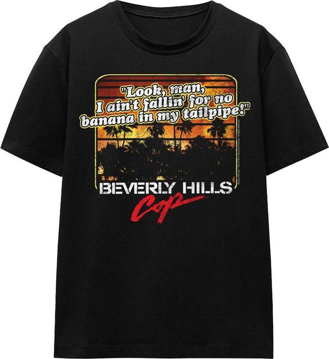 Beverly Hills Cop Banana In My Tailpipe TShirt (M)