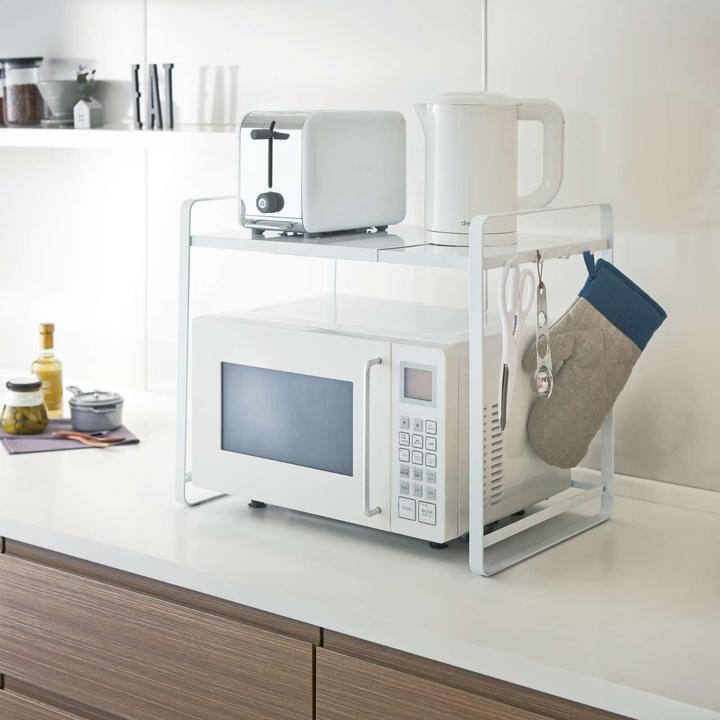 Actual product image Yamazaki Extendable kitchen shelf TOWER