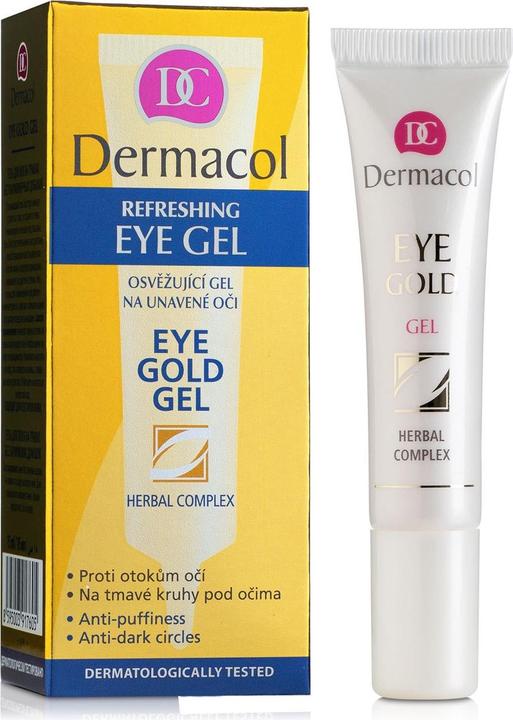 Produktbild Dermacol Eye Gold Gel (Gel, 15 ml, Tag + Nacht)