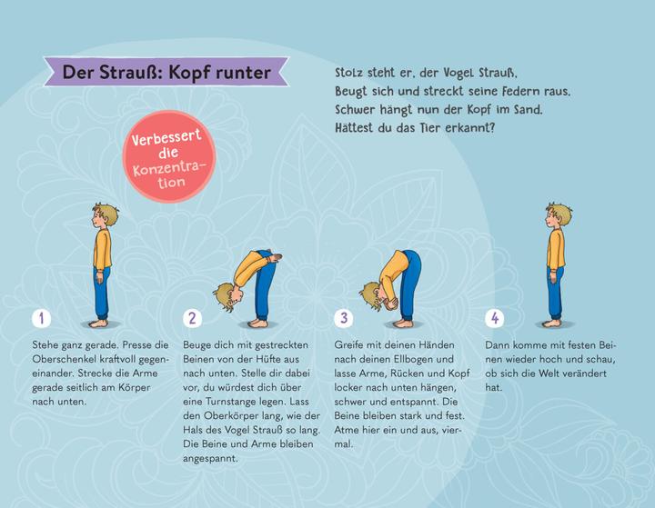 Produktbild Yoga für Kinder - 30 einfache Übungen für kleine Yoga-Mäuse von 2-6 Jahren (Deutsch, Vera Gercke, 2022)