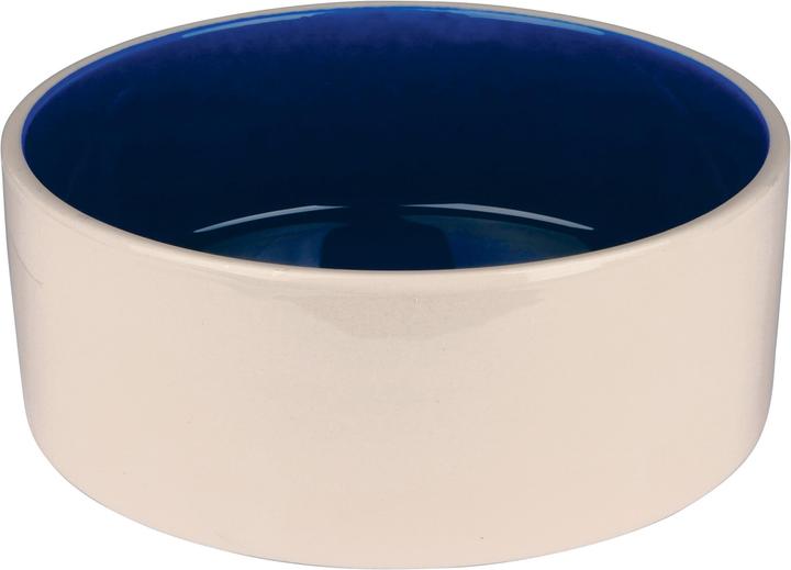 Produktbild Trixie Keramiknapf 2.3l creme/blau (2.30 l)