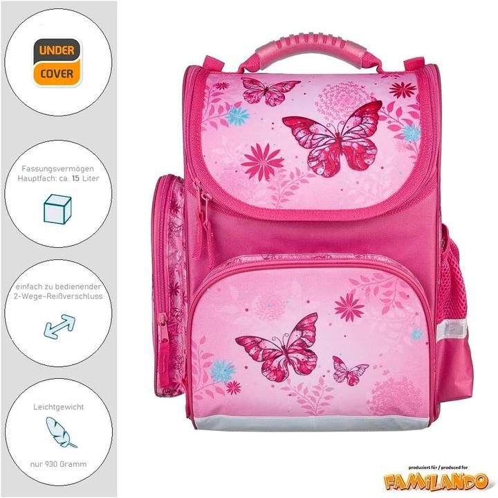 Familando Schulranzen Butterfly (15 l)