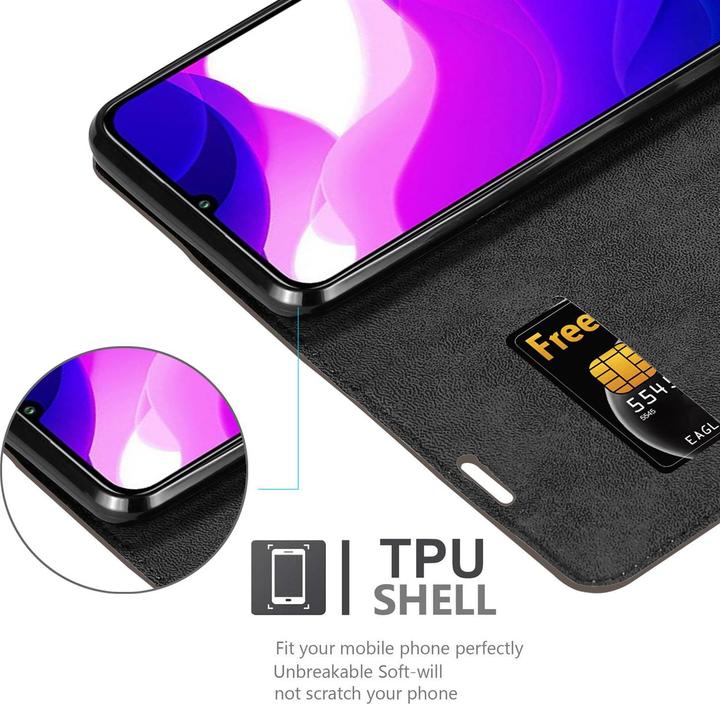 Produktbild Cadorabo Book Invisible Magnet Cover (Xiaomi Mi 10 Lite)
